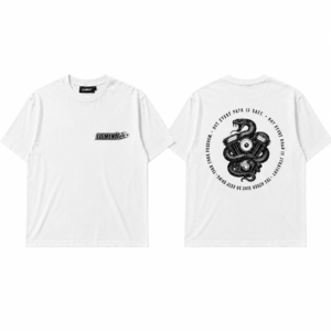 v twin serpent tee ホワイト